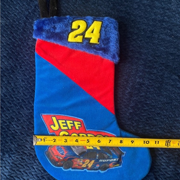 Vintage NASCAR Christmas Stockings Jeff Gordon and Jimmie Johnson - Picture 4 of 8